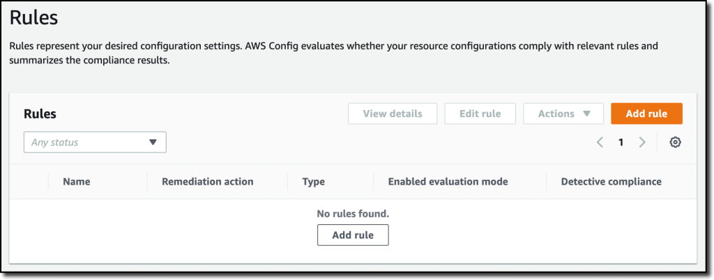 Using Proactive Compliance with AWS Config