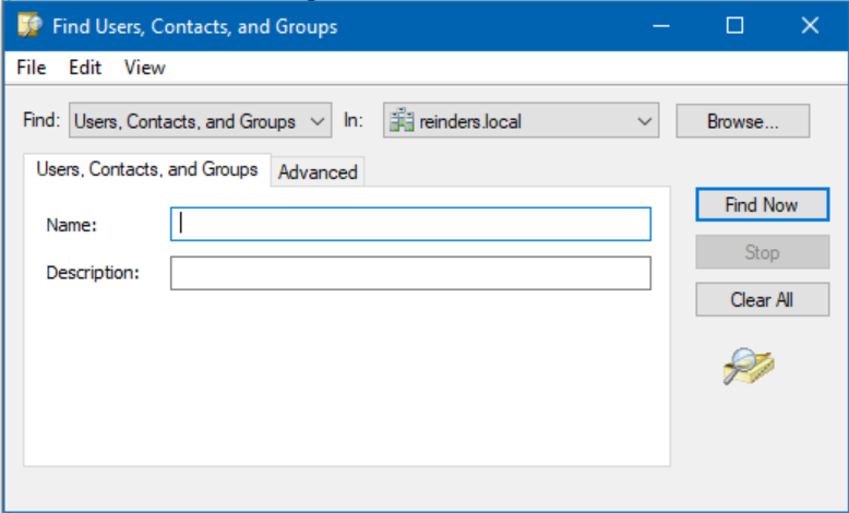 Finding New Active Directory User Accounts