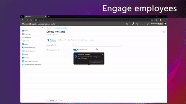 Microsoft Now Lets IT Admins Send Organizational Messages to Windows 11 Lock screen, Desktop, or Taskbar