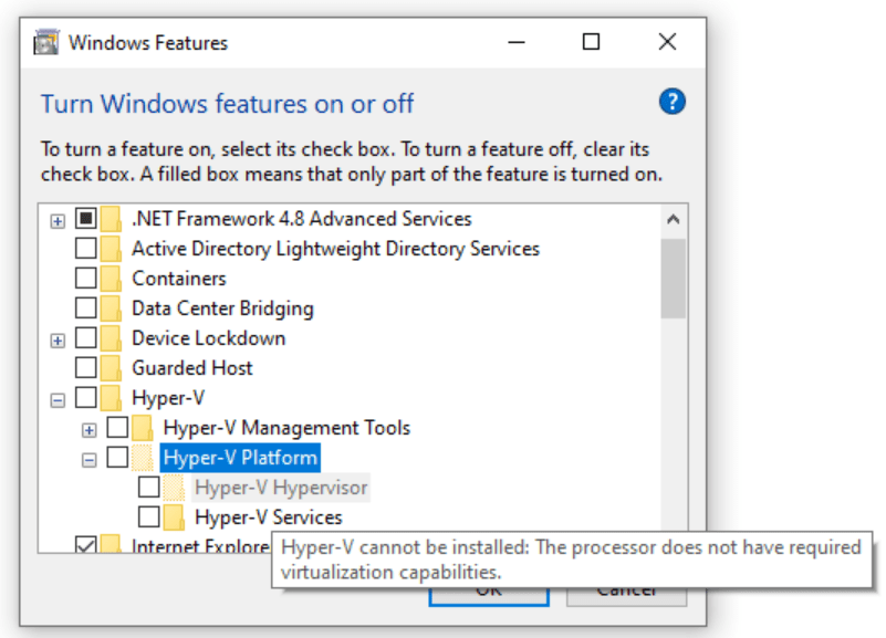 How to Enable HyperV in Windows 10 LaptrinhX
