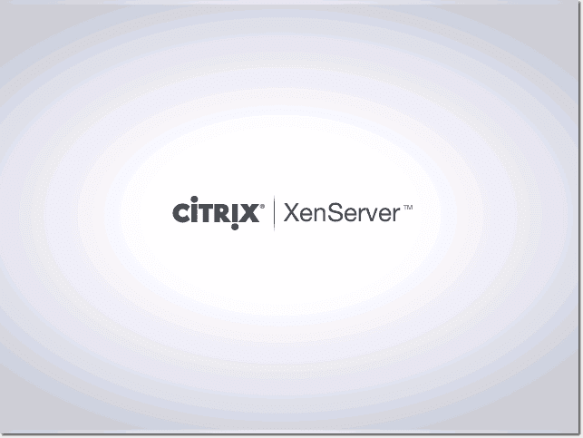Citrix XenServer - Installation Complete