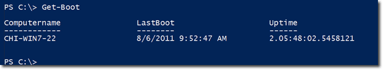 Get-boot run locally