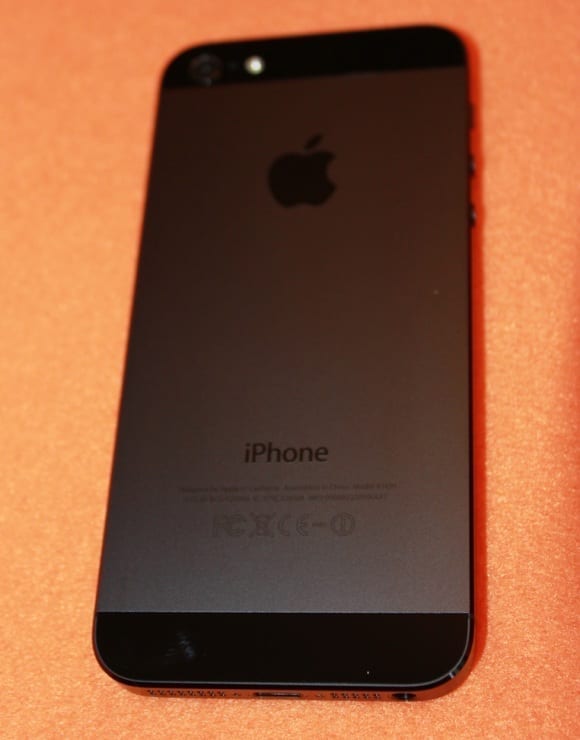 iPhone 5 back