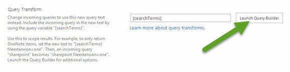 Result Source for Search in SharePoint 2013 query builder