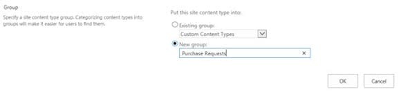 create custom Content Type