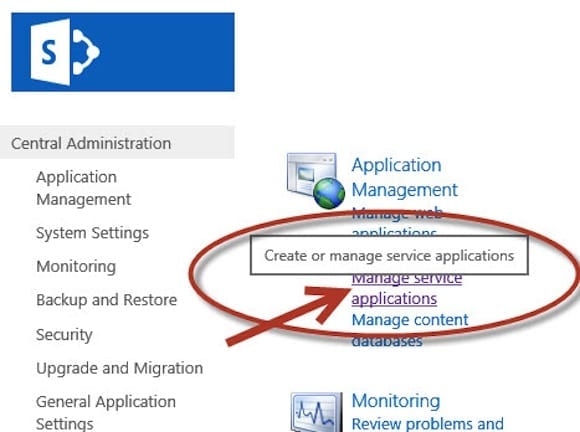 SharePoint 2013 dev environment: Manage Service Applications