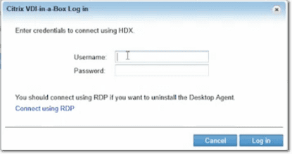 Login credentials for HDX