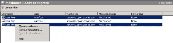 Migrate mailboxes in BPOS