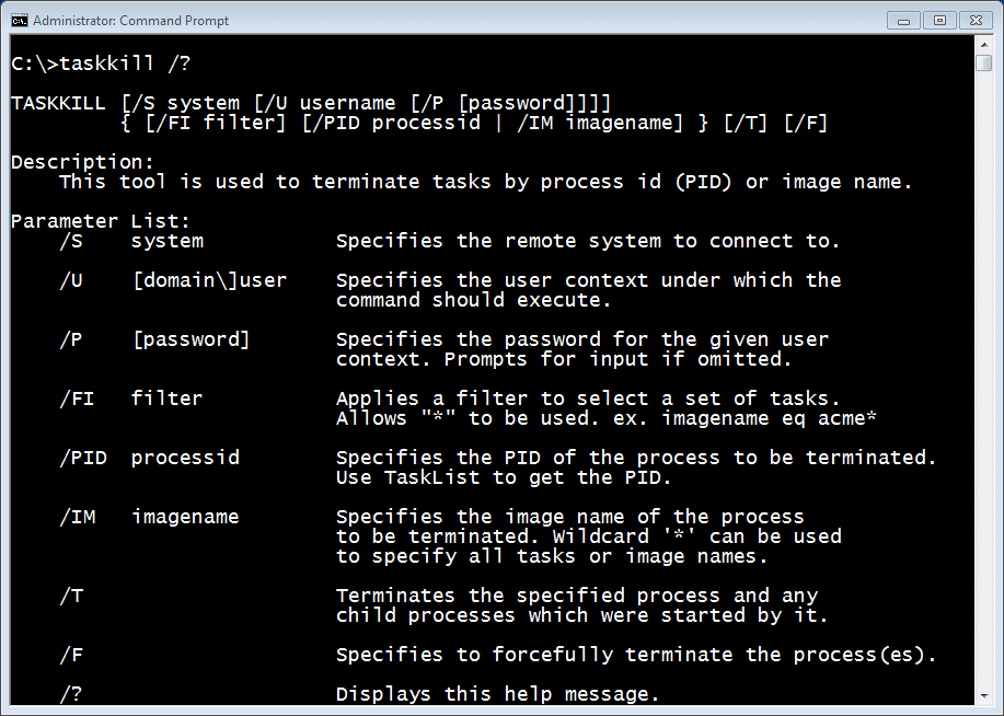 Завершить процесс cmd. Команда taskkill. Pid процесса. Pid в командной строке. Prompt cmd.