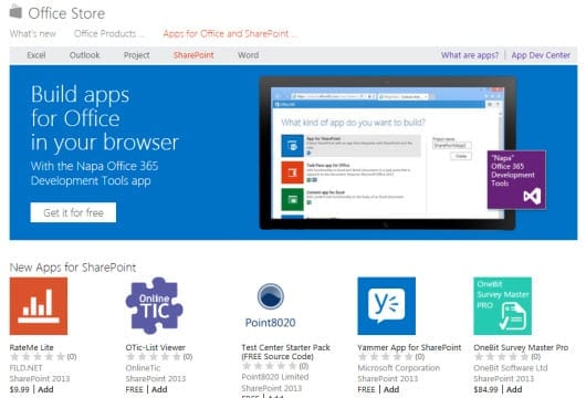 Sharepoint 2013 apps