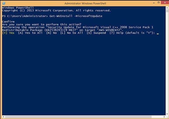 WuInstall - How to force Windows 10 updates to install using the command  line