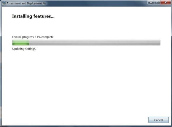 Fig 3 - ADK Installing Features