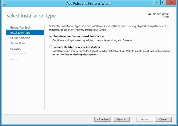 Fig 3 Installation Type