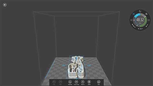 MakerBot Replicator 2 Desktop 3D Printer Giraffe Cookie Cutter