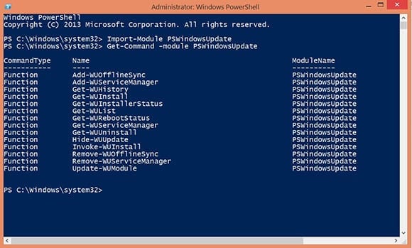 Manage Windows Update With PowerShell