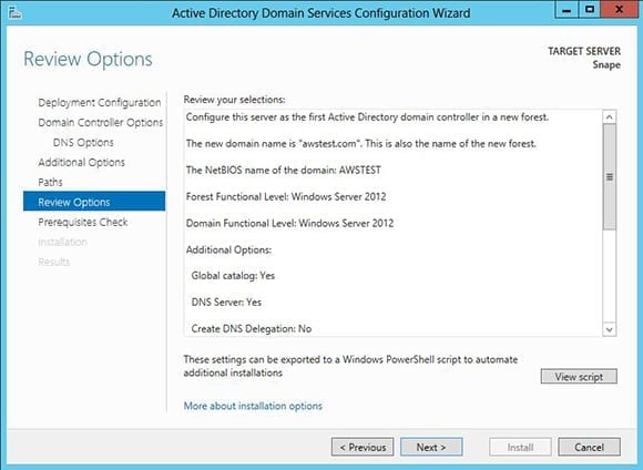 Fig 7 Review Options