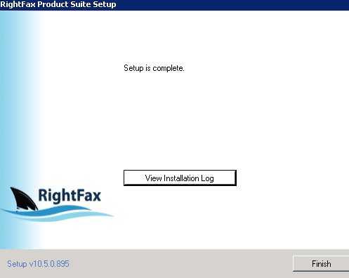 Install RightFax