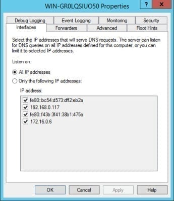 Configure DNS in Windows Server 2012 R2