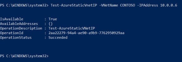 IP address in Microsoft Azure