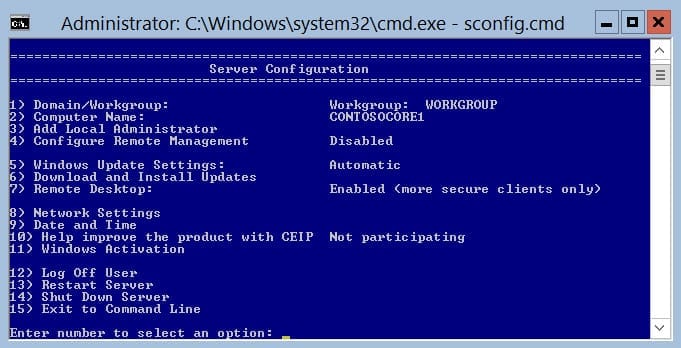 voks lige ud Se tilbage Set the time and date in Windows Server Core 2012 R2