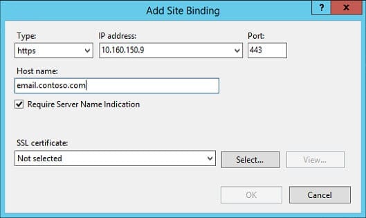 Host Multiple SSL Sites with One IP Address: SNI in IIS8
