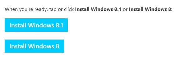 Upgrade to Windows 8.1 without using the Windows Store