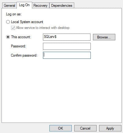 Group Managed Service Accounts (gMSA) in Windows Server 2012