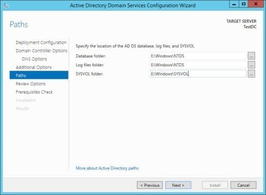 Windows Server 2012 R2 Domain Controller ADDS Configuration