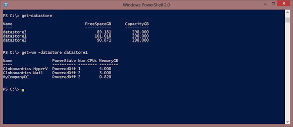 vSphere PowerCLI: Start and Shutdown VMs: Get-VM