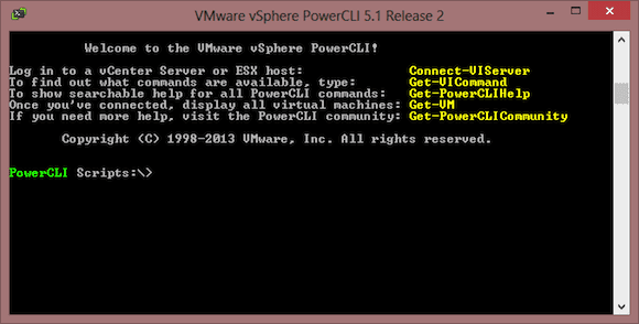 VMware vSphere PowerCLI: installation