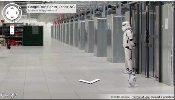 Google Data Center Star Wars Stormtrooper
