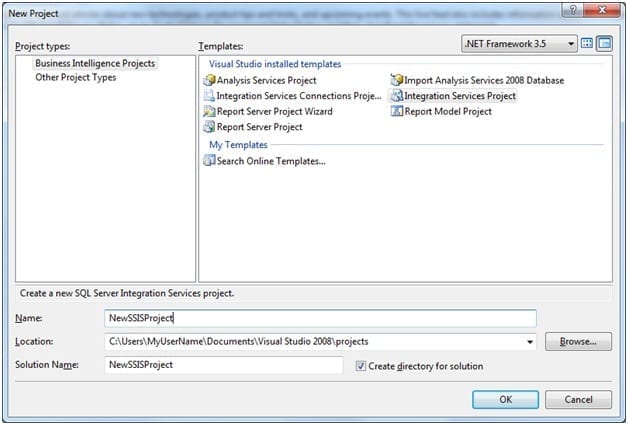 Introduction to the SQL Server Integration Services (SSIS) Development Environment | IT