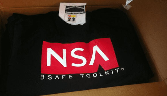 NSA bsafe toolkit t-shirt