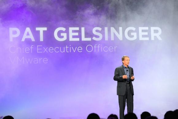 VMware CEO Pat Gelsinger takes the stage at the VMworld 2014 keynote