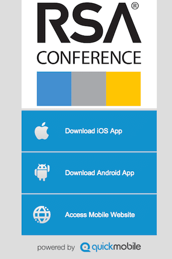 RSA Conference 2014 - mobile app