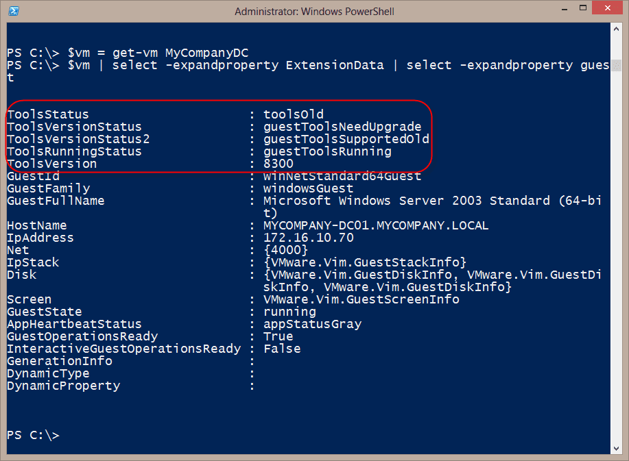 Managing VMware Tools with PowerCLI