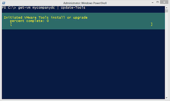 Managing VMware Tools with PowerCLI update tools