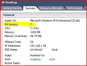 Vmversion