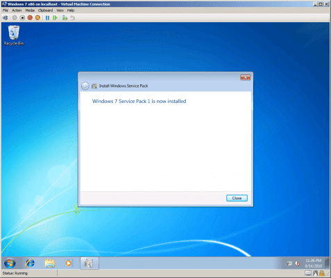 Windows 7 Service Pack 1 Beta Upgrade