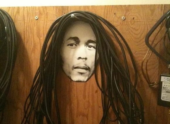 Bob Marley cable organizer