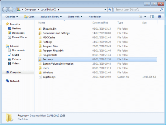 Change Windows RE with DaRT: permissions for recovery