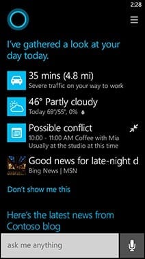 Windows Phone 8.1 'Cortana'