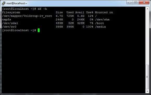 Managing drives with Linux disk free