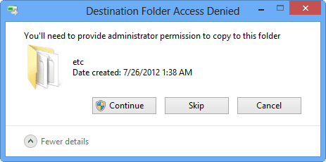 Edit HOSTS File in Windows 8: permission