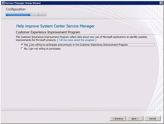 Help Improve System Center Service Manager