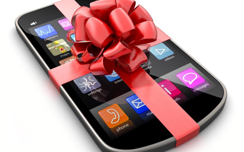 gift table smartphone