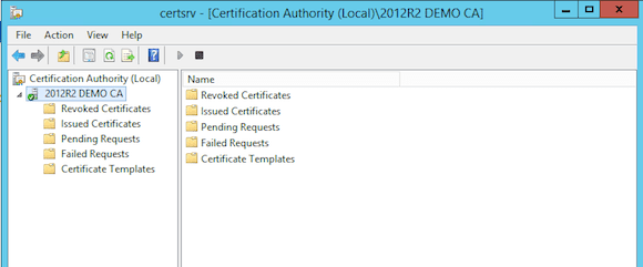 Certificate Authority Management Tool