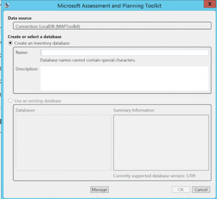 Microsoft Assessment and Planning (MAP) Toolkit server assessment