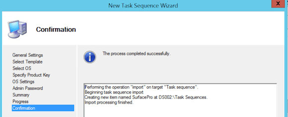 Create a Deployment Task Sequence