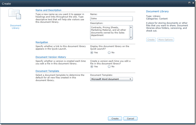 Test Document Library